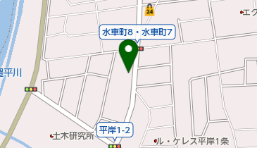 株式会社道央フォート平岸店の地図画像