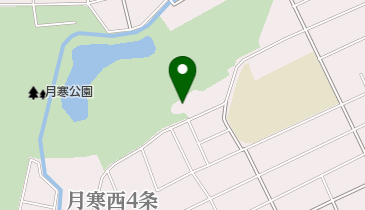 月寒神社の地図画像