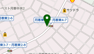 神塗料株式会社の地図画像