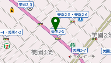 古田商事株式会社の地図画像
