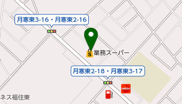 スポーツビリヤードキャノン札幌の地図画像