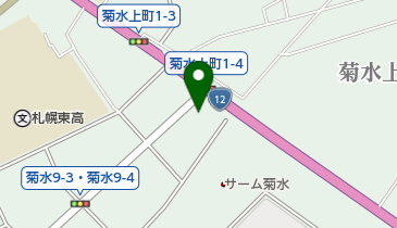 日本小型船舶検査機構札幌支部の地図画像