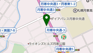 富国生命保険相互会社 月寒営業所の地図画像