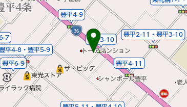 明治安田生命豊平営業所の地図画像