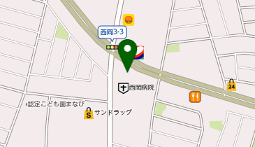メガネサロンルック 西岡店の地図画像