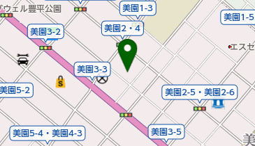 美園湯の地図画像