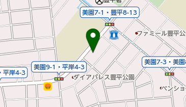 カプリヘアーデザインの地図画像