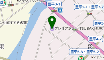 ヘアーサロンスカイの地図画像