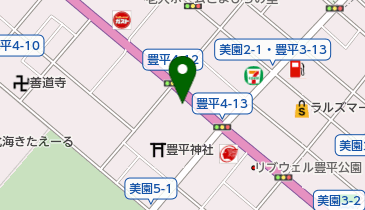 理容室クワフール413の地図画像