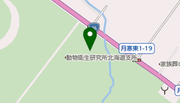 北海道庁 石狩家畜保健衛生所の地図画像