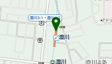 按摩堂の地図画像