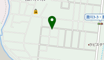 長生館整体指圧澄川治療所の地図画像