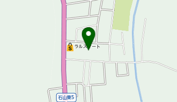 石山東平和会館の地図画像