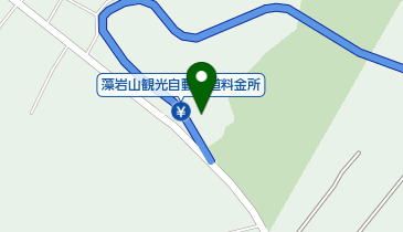 藻岩山観光自動車道路の地図画像