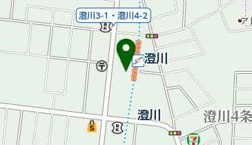 洋服のリフォームの地図画像