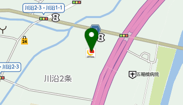 パレットプラザイオン藻岩店の地図画像