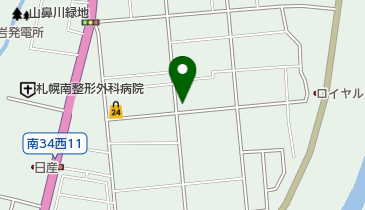 かさはら動物病院の地図画像