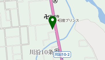 川沿小動物医院の地図画像