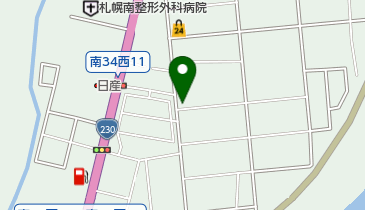 パナッシュヘアーの地図画像