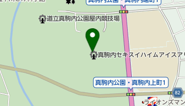 財団法人北海道体育文化協会の地図画像