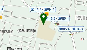 札幌市役所 子ども未来局 子ども育成部 澄川児童会館の地図画像