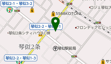 リビングのごとうの地図画像