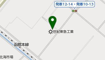 幡本印刷株式会社の地図画像