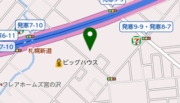 有限会社北海道家具運輸の地図画像