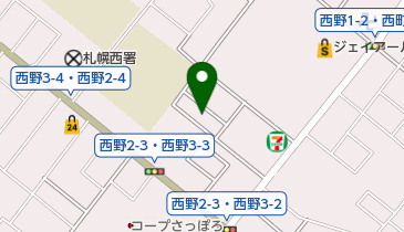 有限会社綜合サービス企画西支店の地図画像