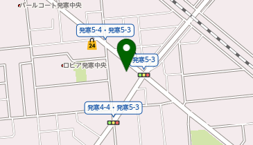 発寒福祉会館の地図画像