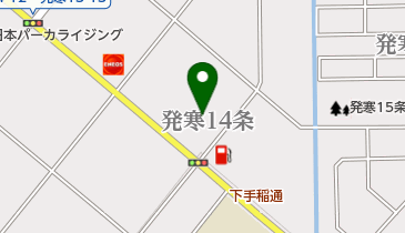 株式会社ホクアイの地図画像