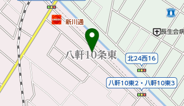 清松板金工作所の地図画像