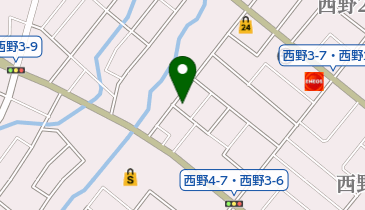 ちだとしこバレエスタジオの地図画像