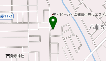 城ピアノ教室の地図画像