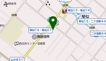 健友館椎名整体院の地図画像