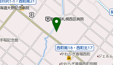 ハート株式会社札幌支店の地図画像