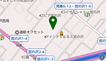 I・C・F教会・インターナショナル・クリスチャンフェローシップの地図画像