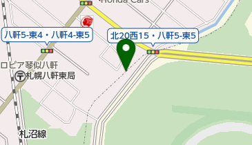 美城化粧品店の地図画像