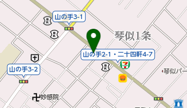 河原商店の地図画像