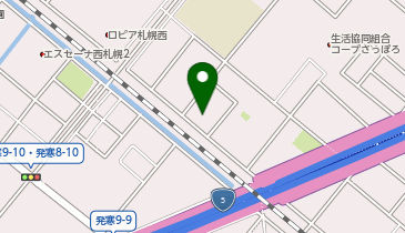 読売新聞販売店 西区 YC発寒の地図画像