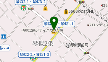 カム・トゥルー(ComeTrue)の地図画像