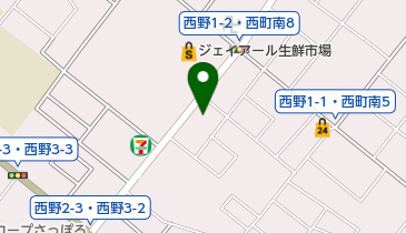 秋桜の地図画像