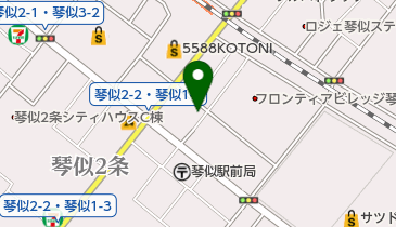 花もめんの地図画像