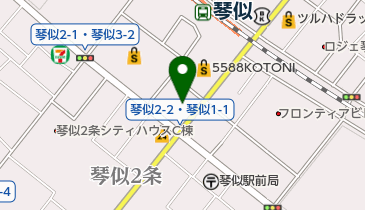 ラウンジ琳栩の地図画像