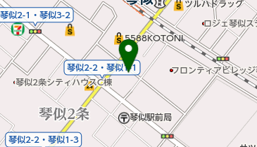 和風スナック扇の地図画像