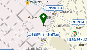 塚田設備管理株式会社の地図画像