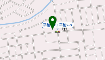 青山美容室の地図画像