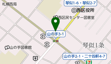 太陽生命保険株式会社 札幌西支社の地図画像