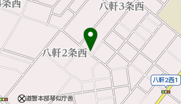 イセリ理容室の地図画像
