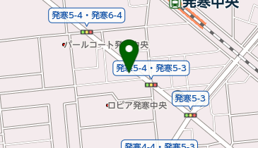 カワハラ理容室の地図画像
